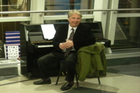 Ben at the piano